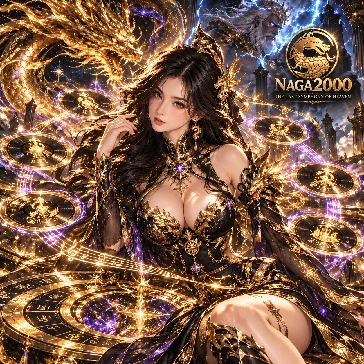 Banner resmi NAGA2000 — The Last Symphony of Heaven